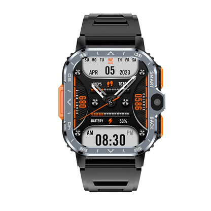 MCROONS dual camera smart watch close-up