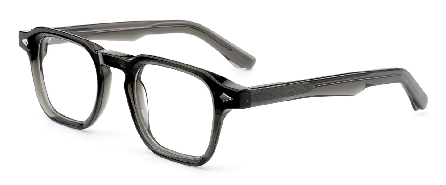 MCROONS Bold Square Glasses optical frame close-up